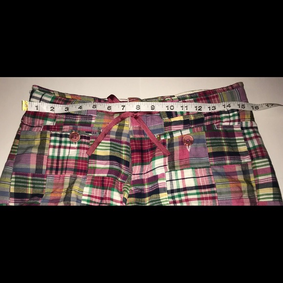 Marina Luna MADRAS Shorts Size 4 - Picture 4 of 8